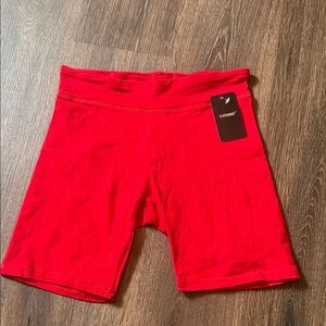 NWT YITONG Red Stretch Bike Shorts